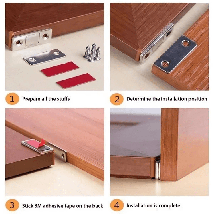 Cerradura de seguridad compacta – Protege tus objetos con un clic (x10)