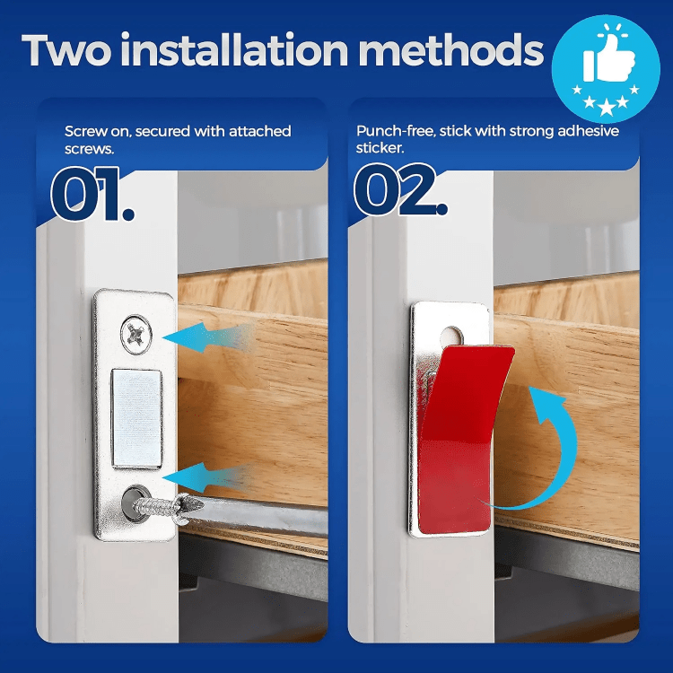 Cerradura de seguridad compacta – Protege tus objetos con un clic (x10)
